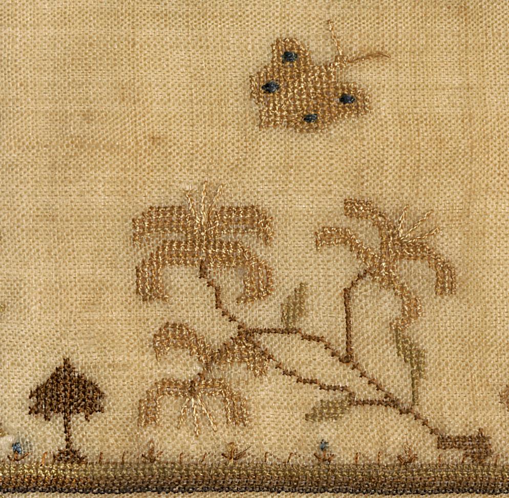1969.1900 A Sampler, Detail 7