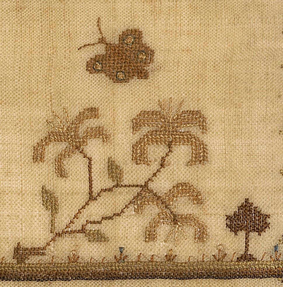 1969.1900 A Sampler, Detail 9