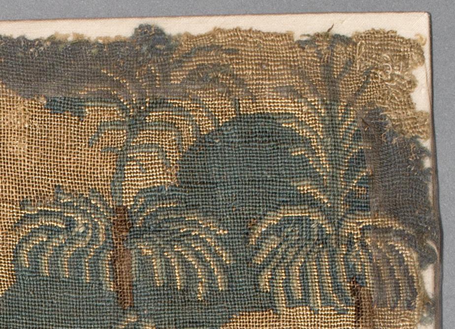 1969.1901 A Pole Screen Panel, Detail 10