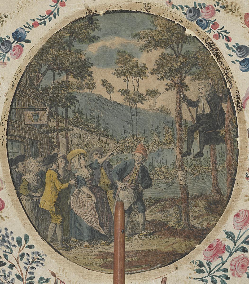 1969.1907 Fan, Detail