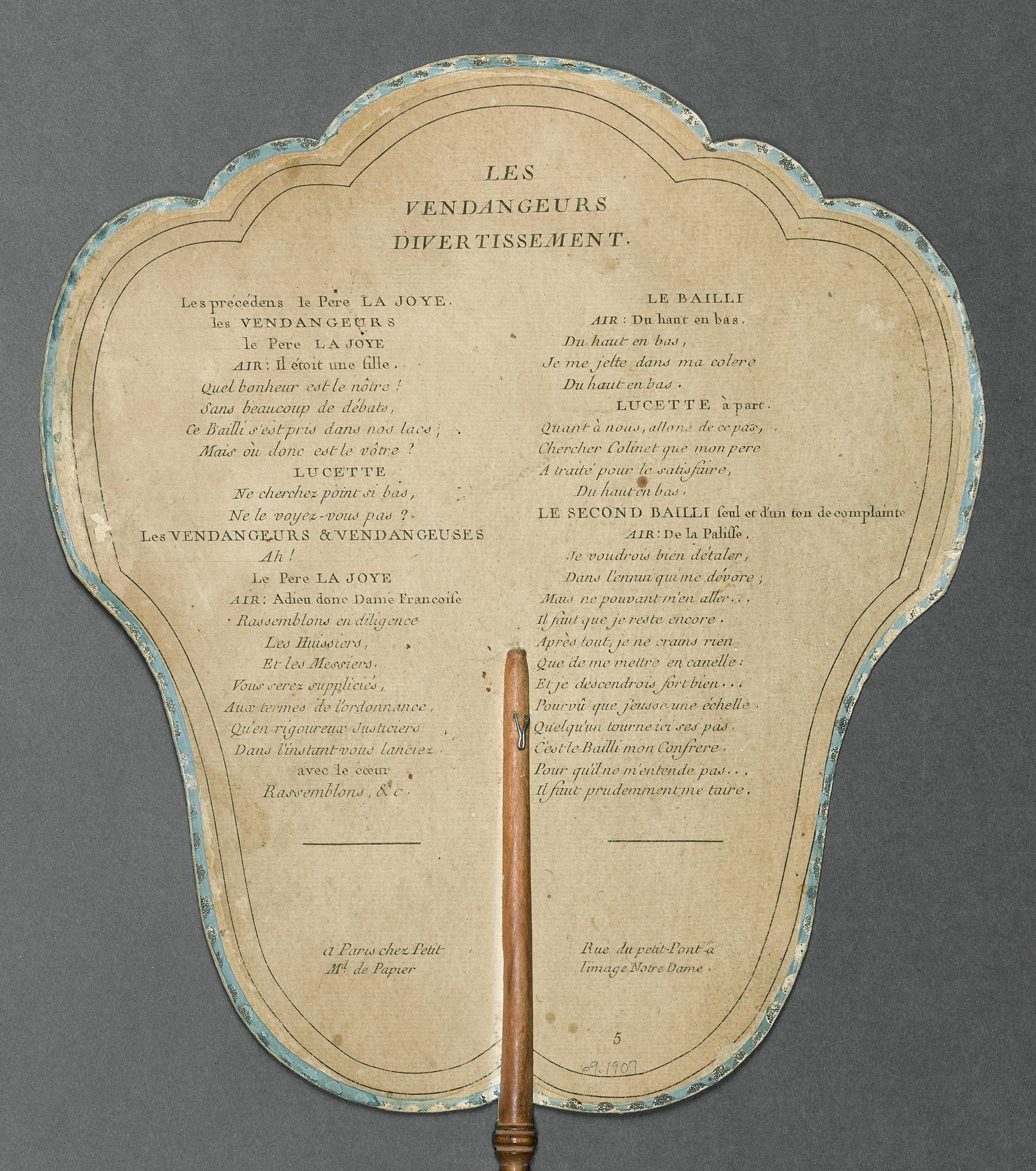 1969.1907 Fan, detail 1, reverse
