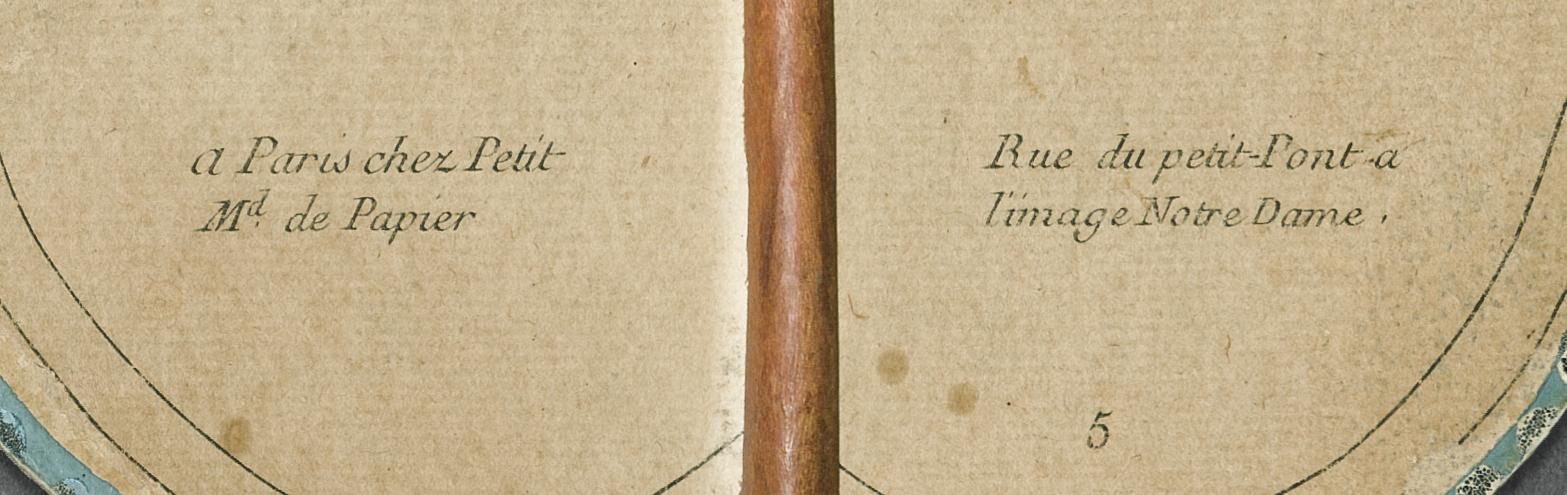 1969.1907 Fan, detail 5, reverse