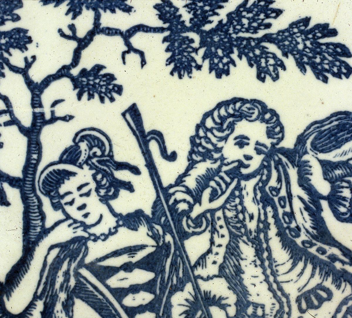 1969.1910 Tile, detail