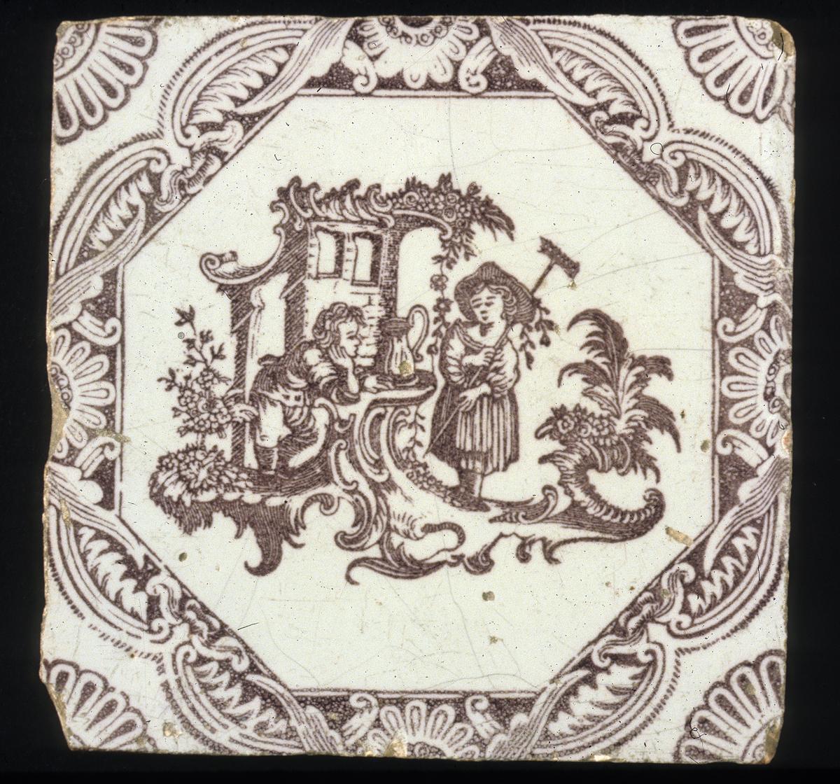1969.1911 Delft tile