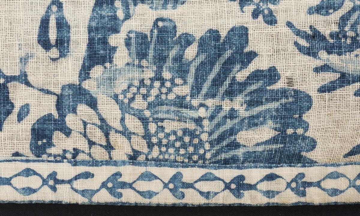 1969.1925 Valance, detail 3