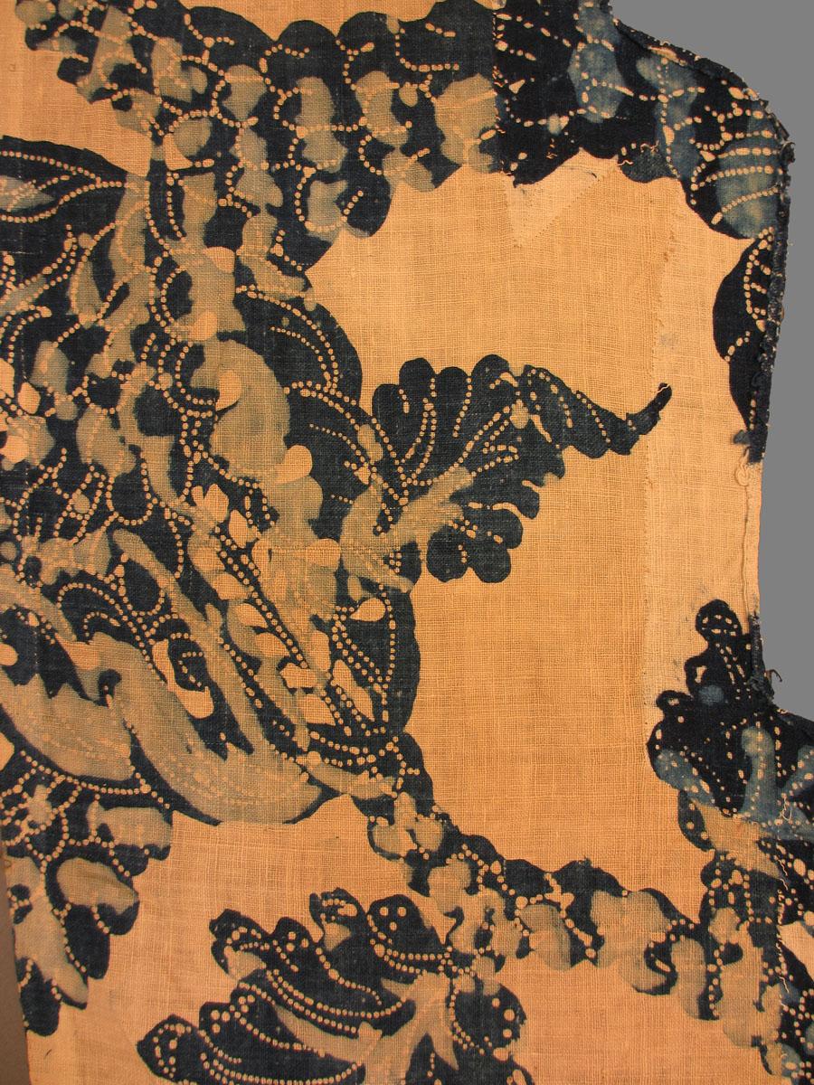 1969.1927.001 textile, printed detail