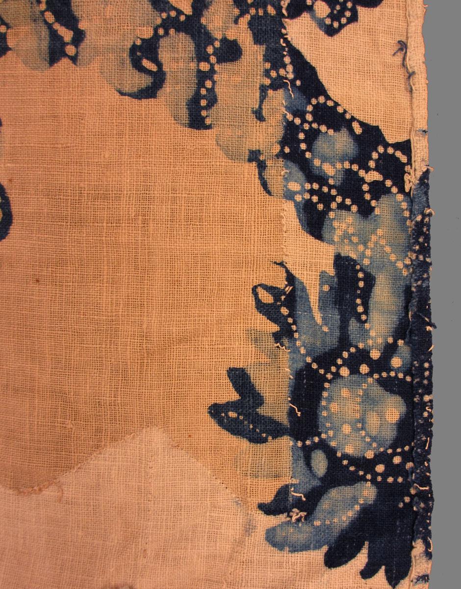 1969.1927.001 textile, printed detail 2