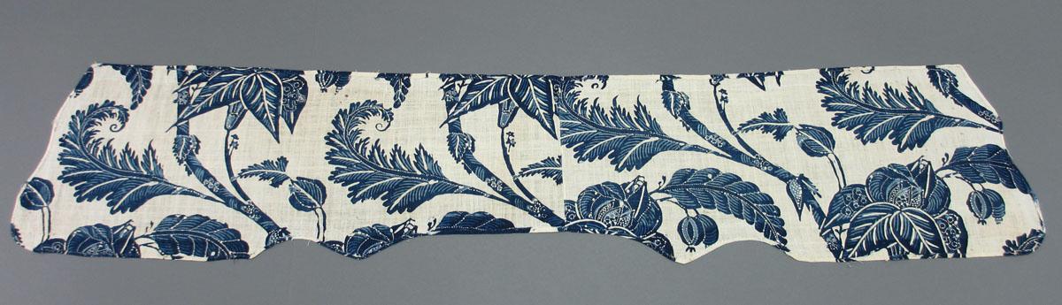 1969.1928.002 Textile, printed reverse
