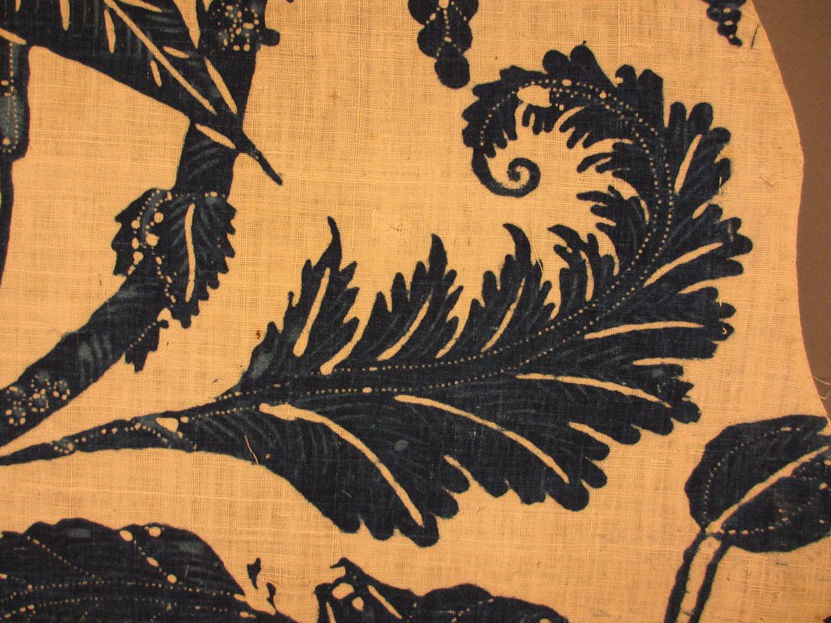 1969.1928.002 textile, printed detail