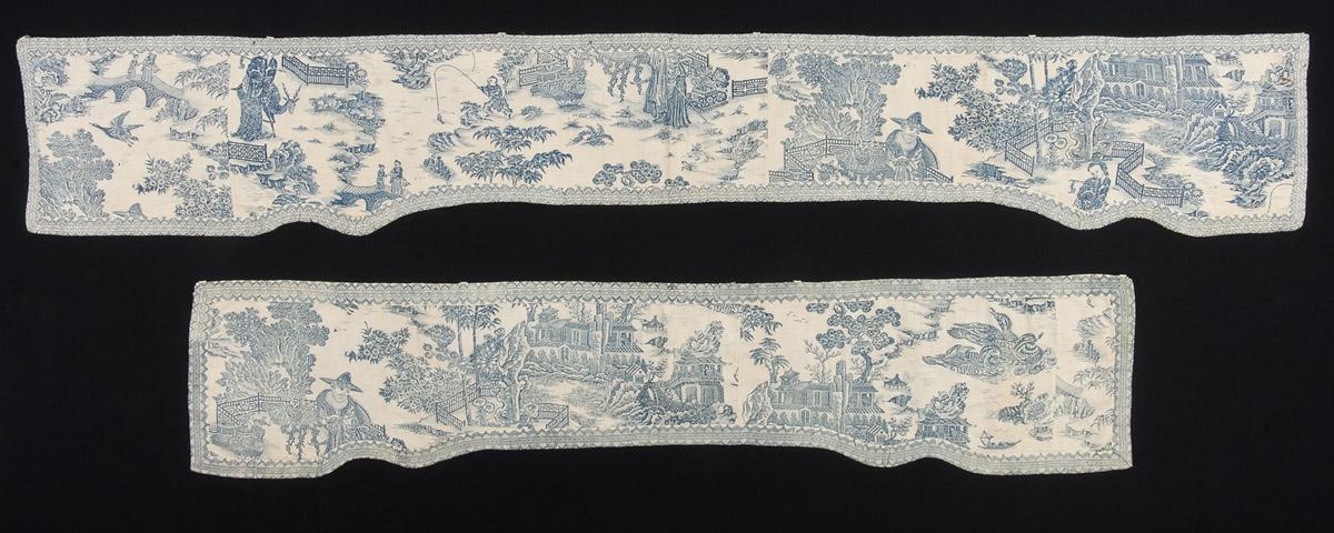 1969.1929.001 Valance, .002 Valance, view 1