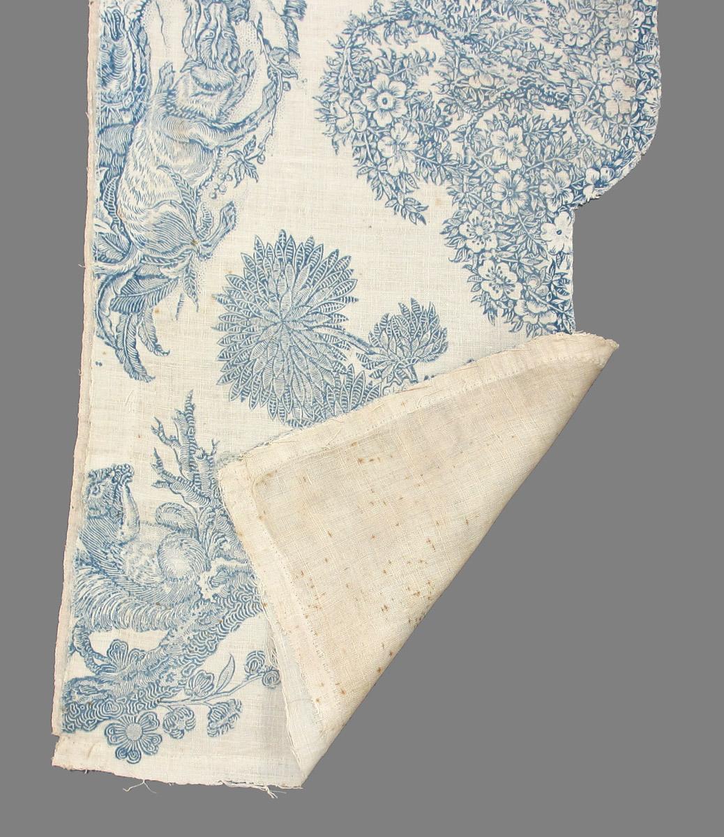 1969.1939.004 textile, printed folded corner