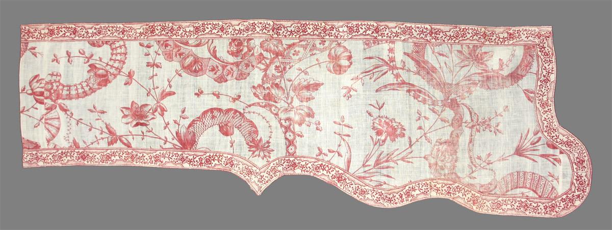 1969.1934 A textile, printed obverse