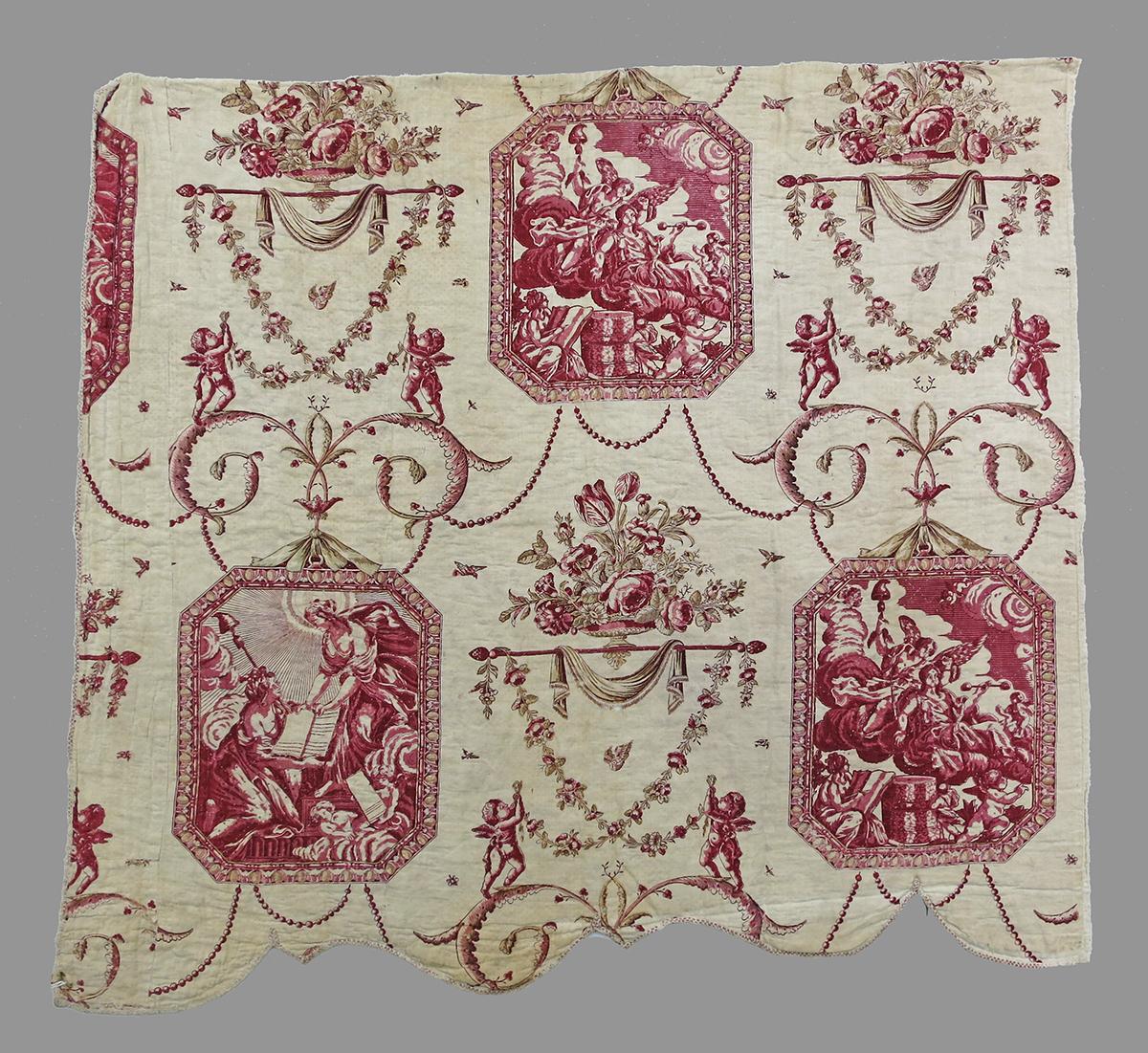 1969.1936 Textile, printed obverse