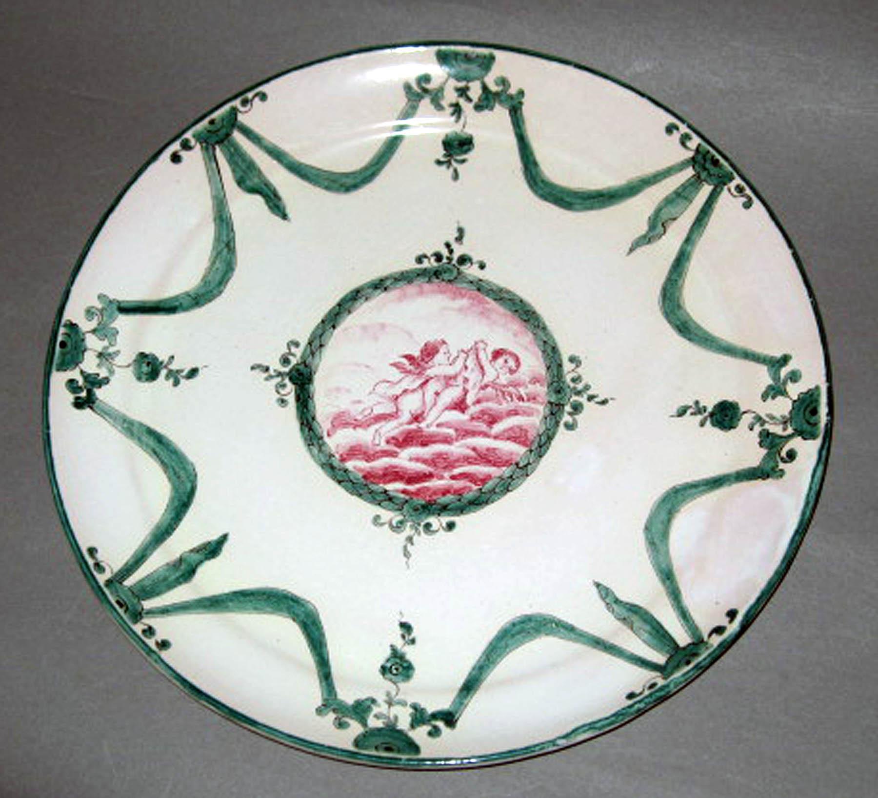 1969.1945 Faience plate