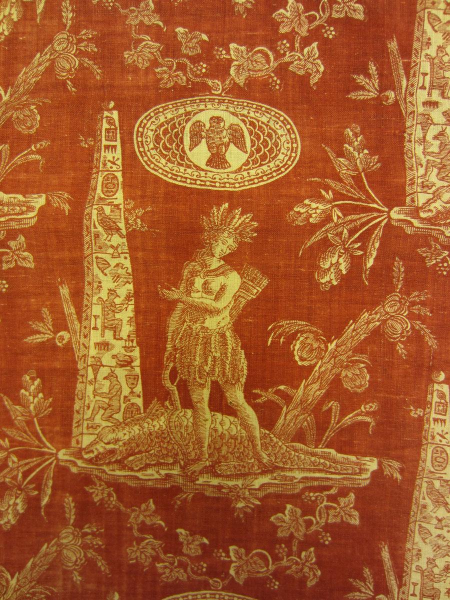 1969.1960.001 textile, printed detail