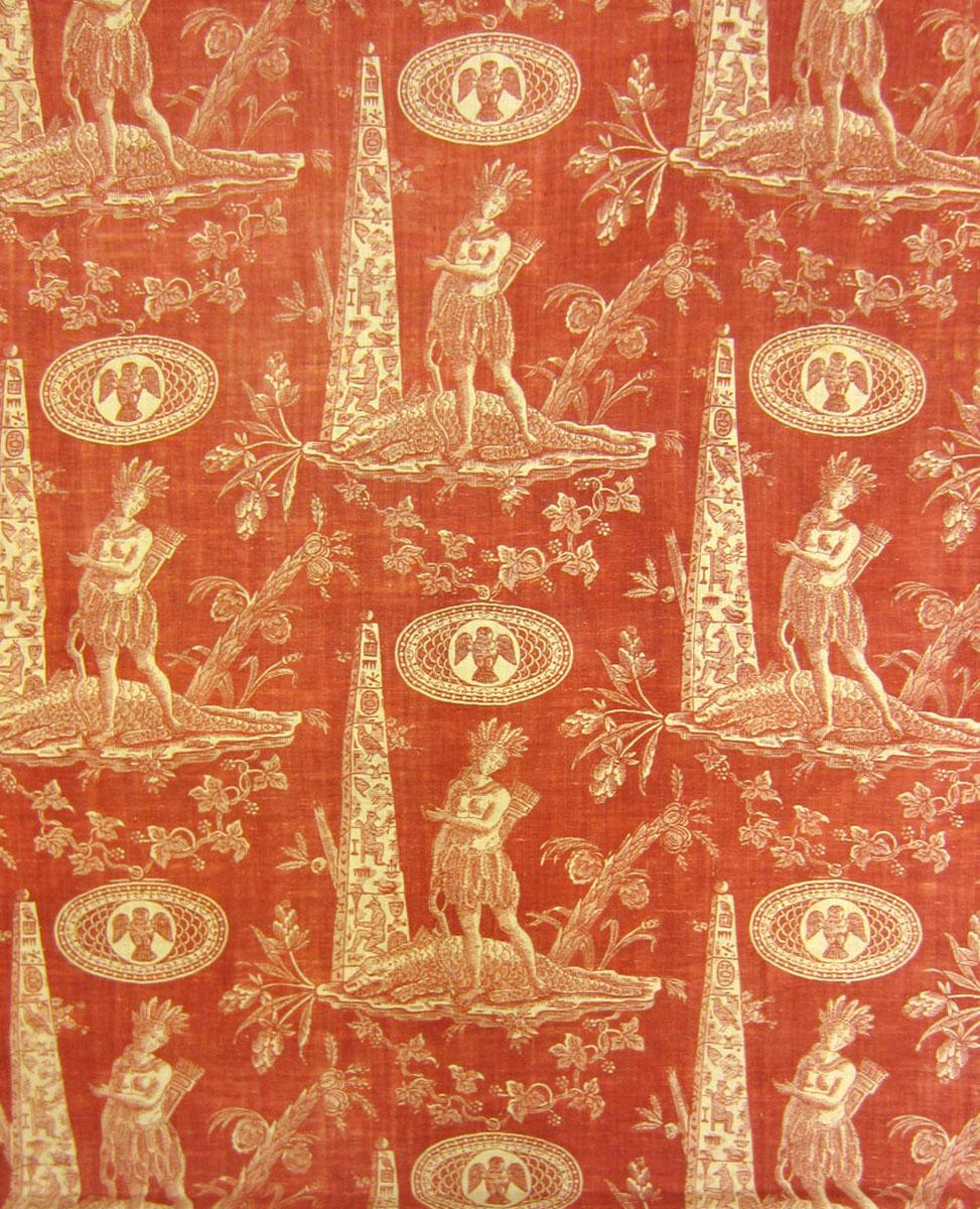 T1110 Textile, printed design repeat