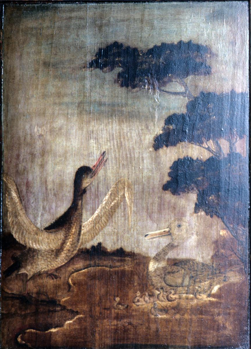 1969.1984.001 Painting, Architectural panel