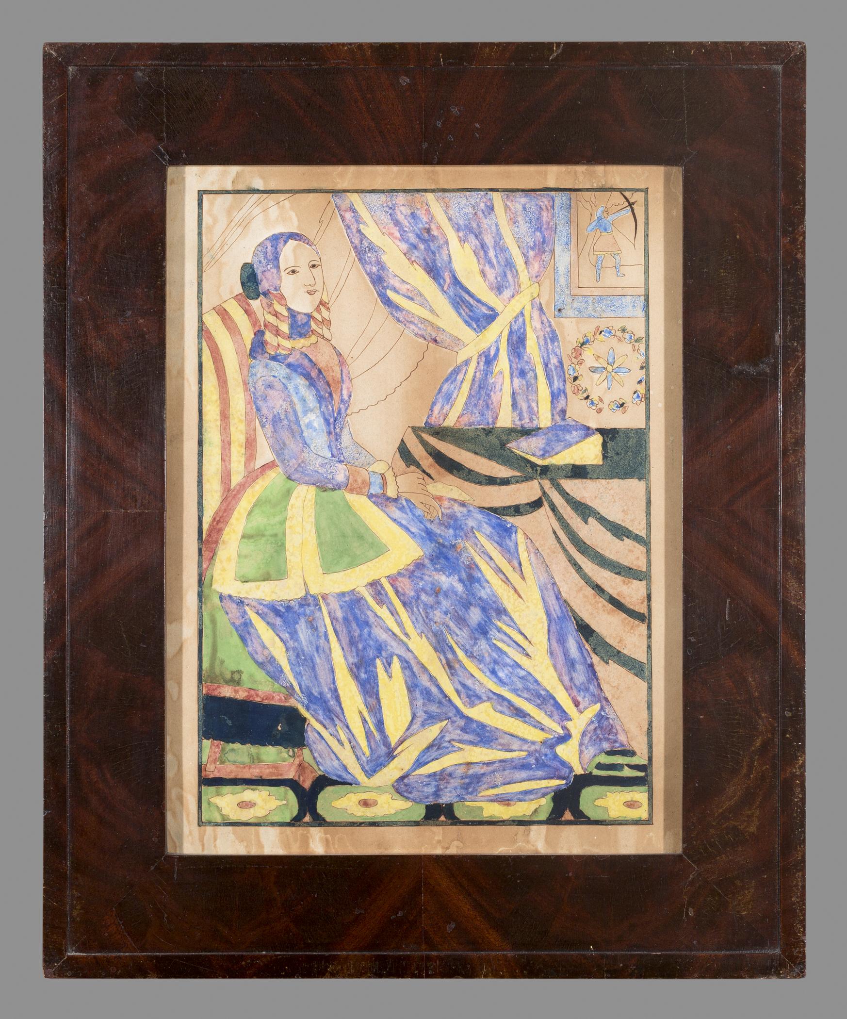 1969.2004 A Drawing, B Frame, view 1