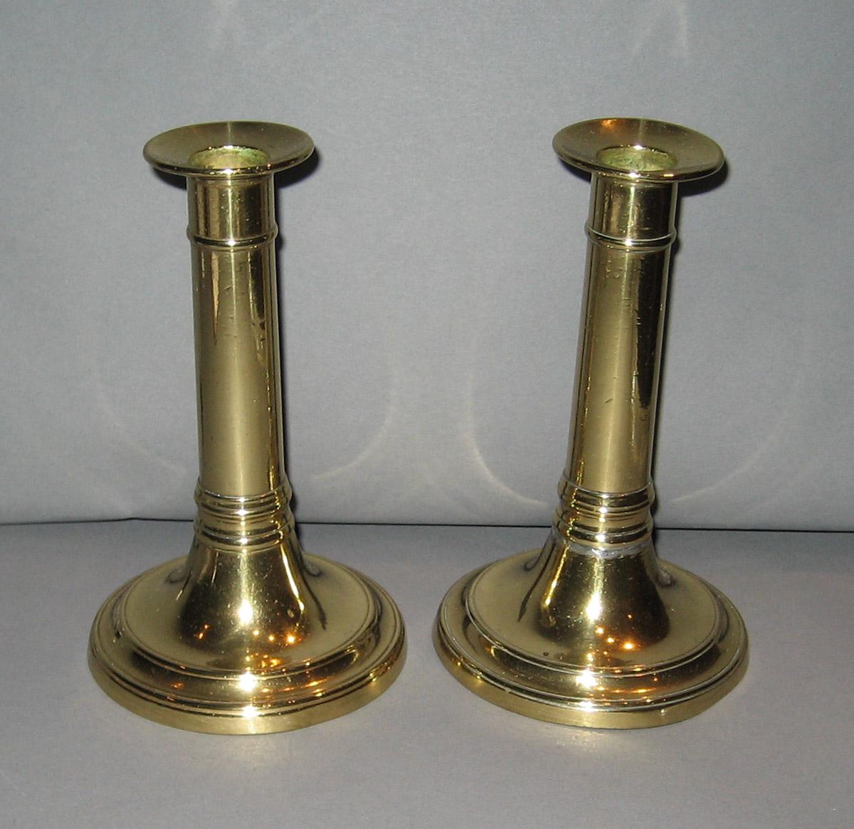 1957.0057.003.001 and .002 Candlesticks