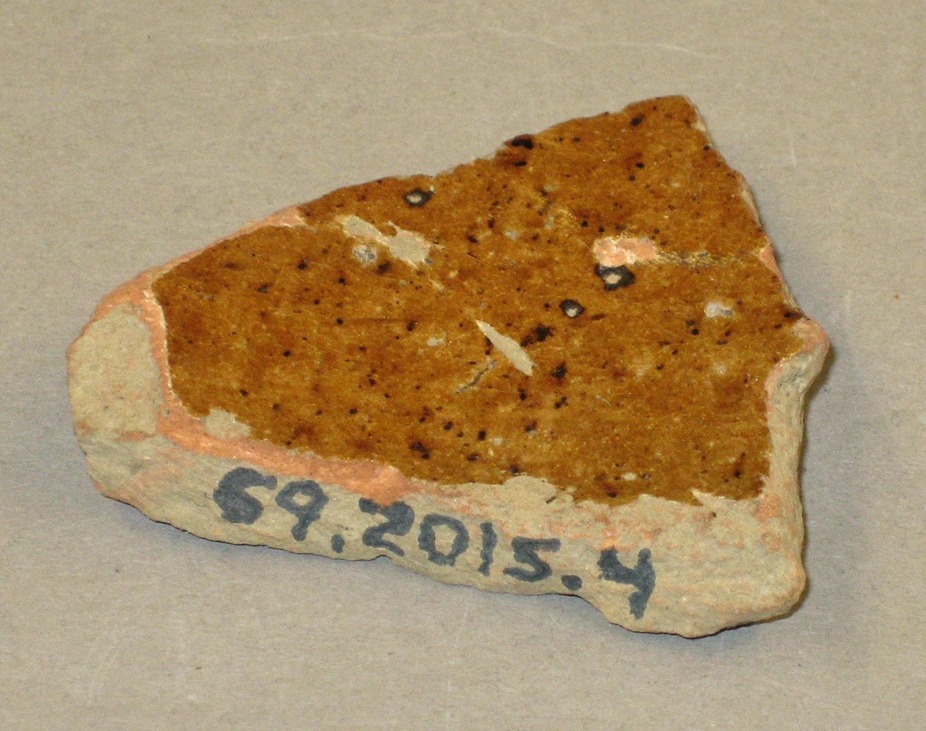 1969.2015.004 Redware fragment