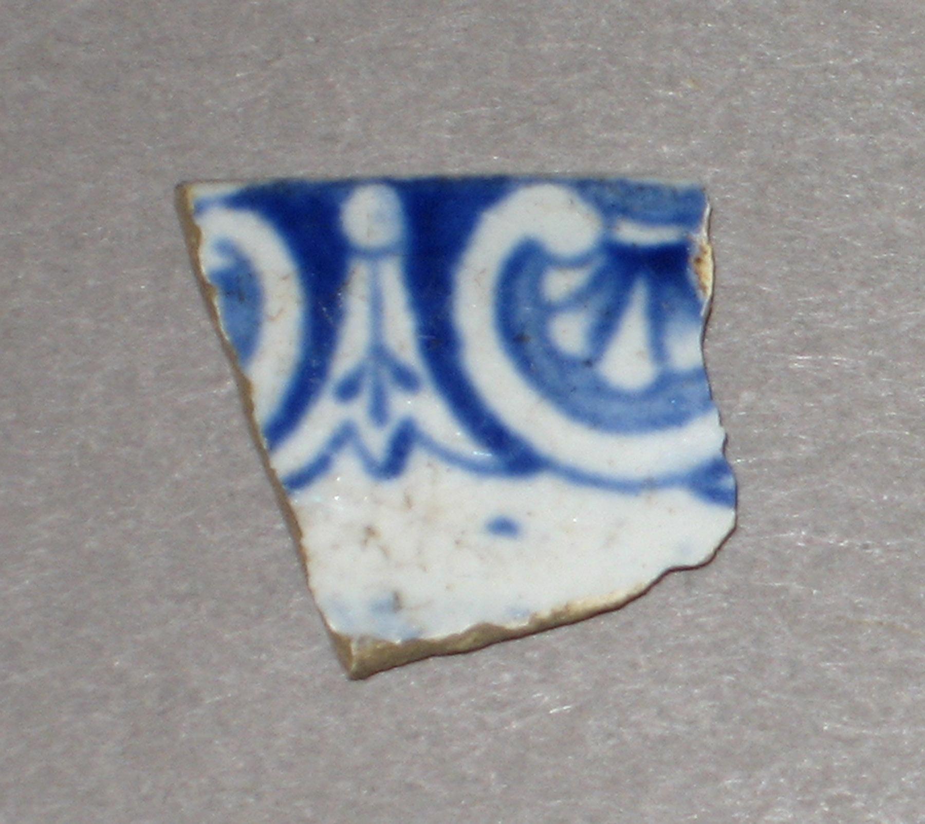 1969.2015.009 Pearlware fragment