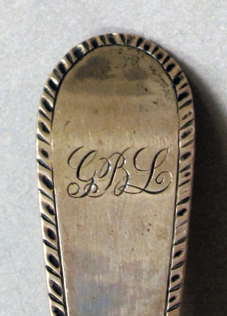 1957.0059.001 Silver Spoon engraving