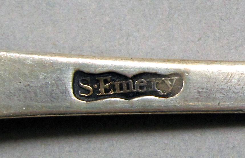1957.0059.002 Silver spoon mark