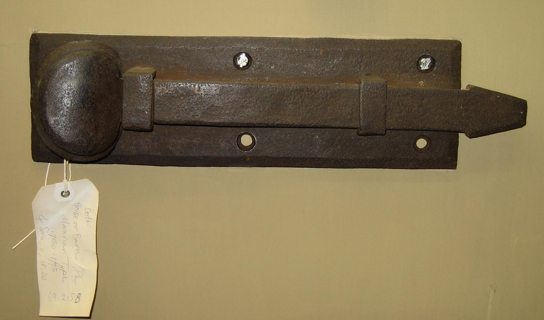 1969.2158 Door bolt