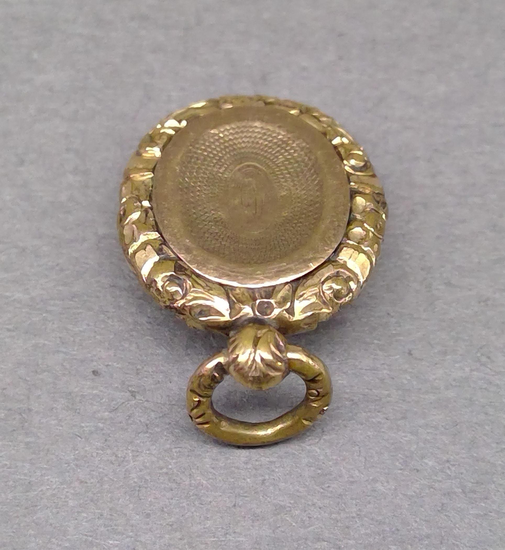 1969.2199 Locket, Mourning locket, view6
