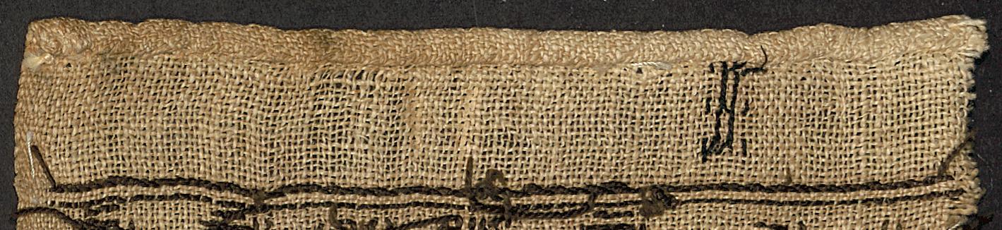 1957.0067.010 Sampler, Verso Detail 5