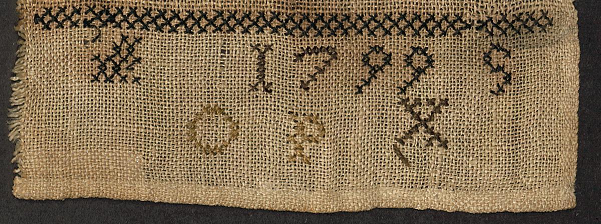 1957.0067.010 Sampler, View 2 Detail 4