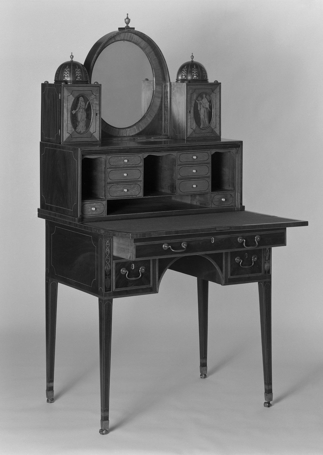 1957.0068 Lady's cabinet, Lady's writing table (view 2)