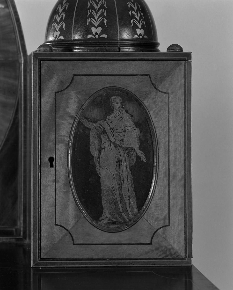 1957.0068 Lady's cabinet, Lady's writing table (detail 5)