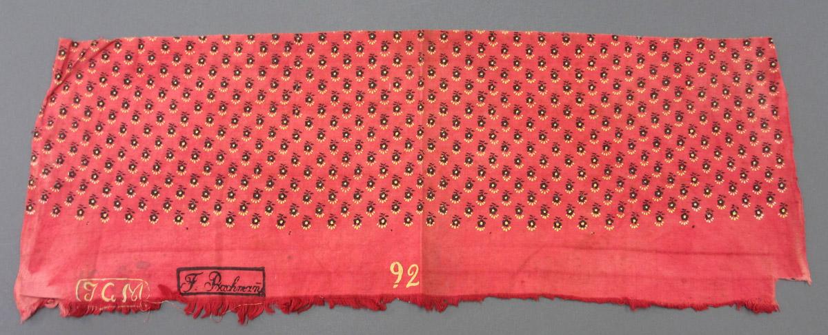 1962.0163.021 Textile, printed obverse