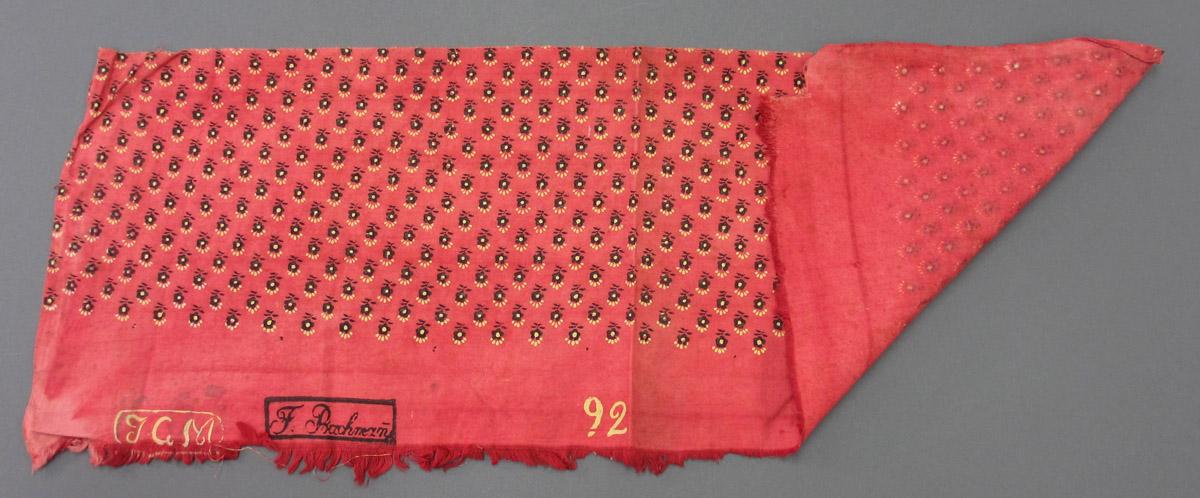 1962.0163.021 Textile, printed folded corner