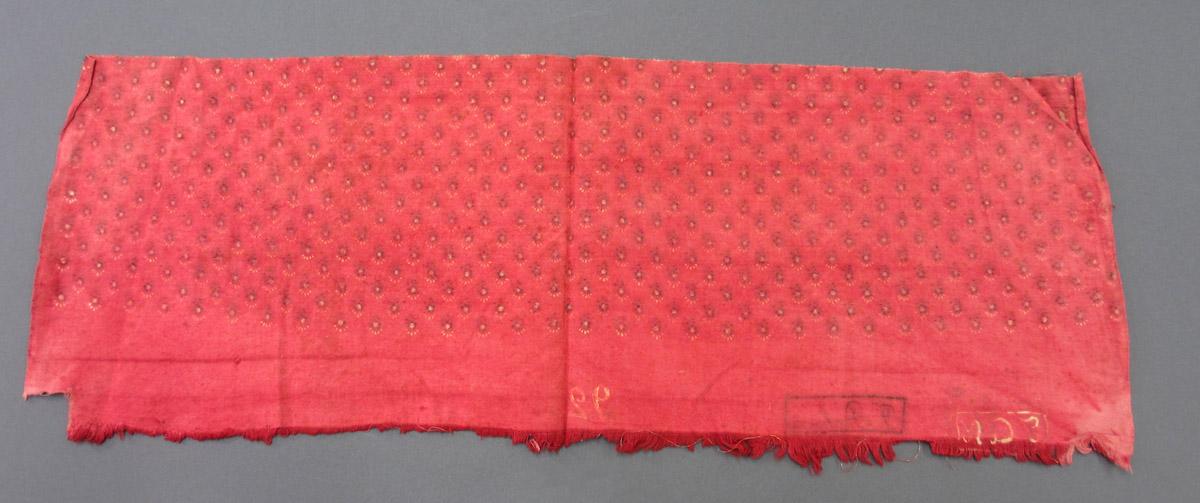 1962.0163.021 Textile, printed reverse