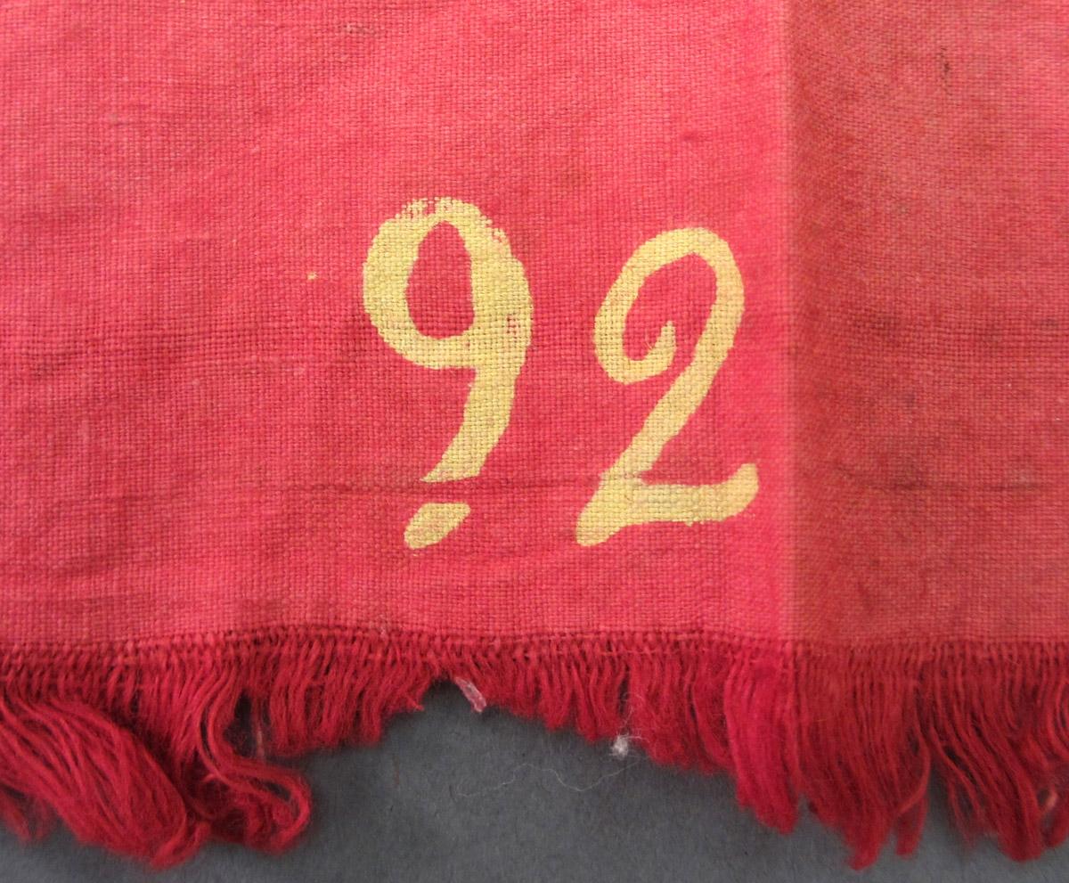 1962.0163.021 Textile, printed inscription 3