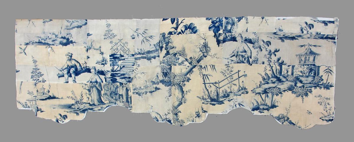 1957.0075.002 Textile, printed obverse