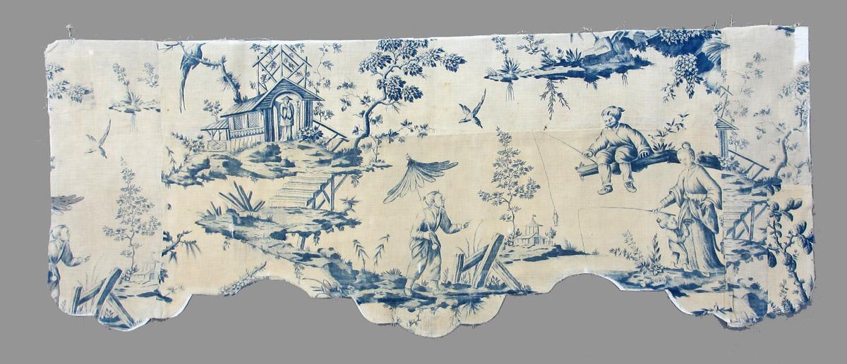 1957.0075.004 Textile, printed obverse