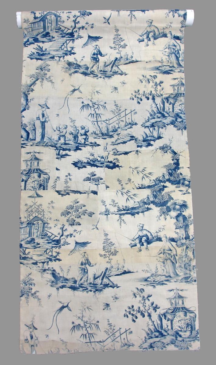 1957.0075.005 Textile, printed obverse