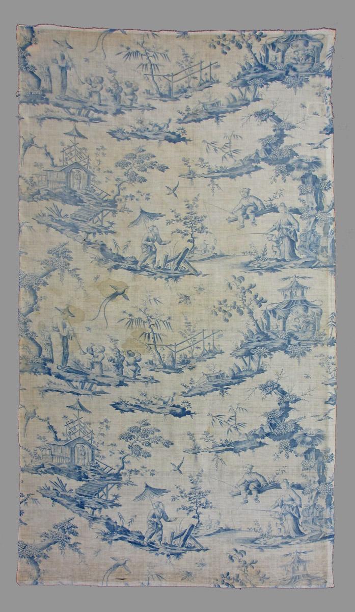 1957.0075.006 Textile, printed obverse