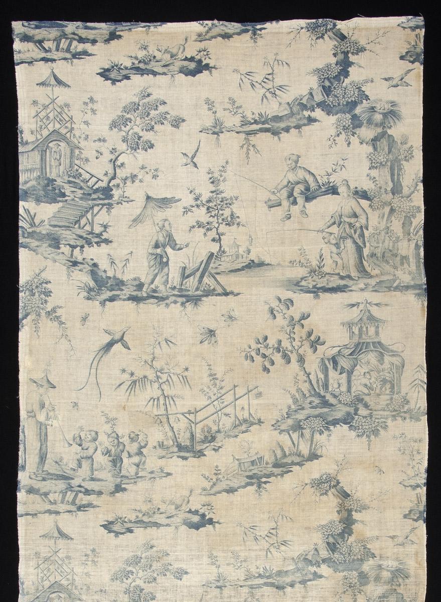 1957.0075.007 Textile, printed, detail, Book image C80