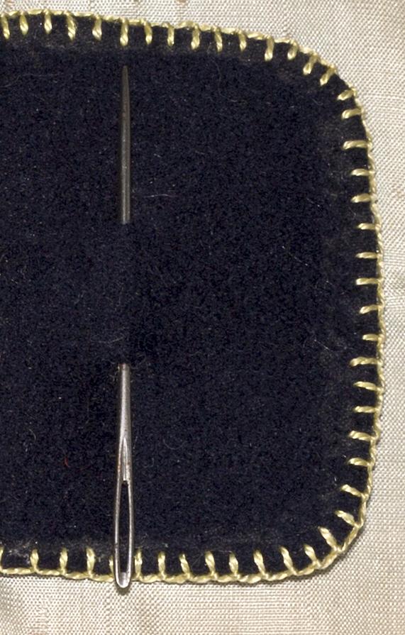 1957.0083.006 Needle Case, Inside View 2 Detail