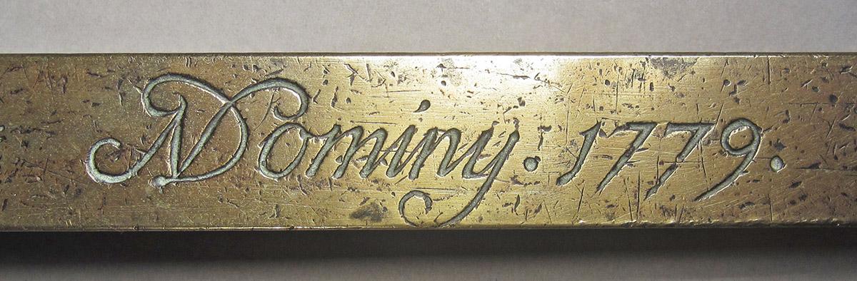 1957.0084.001, Shot mold, mark