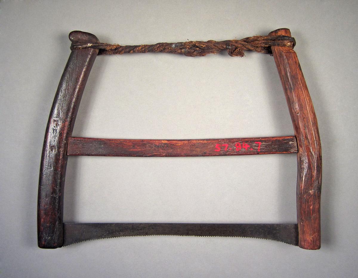 1957.0084.007, Frame saw, side 2