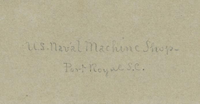 1969.2726 Drawing, detail 1