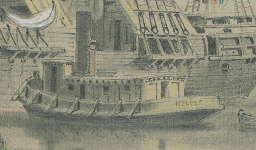 1969.2726 Drawing, detail 4
