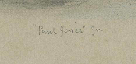 1969.2733 Drawing, detail 1