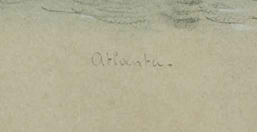 1969.2733 Drawing, detail 3
