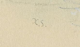 1969.2734 Drawing, detail 5